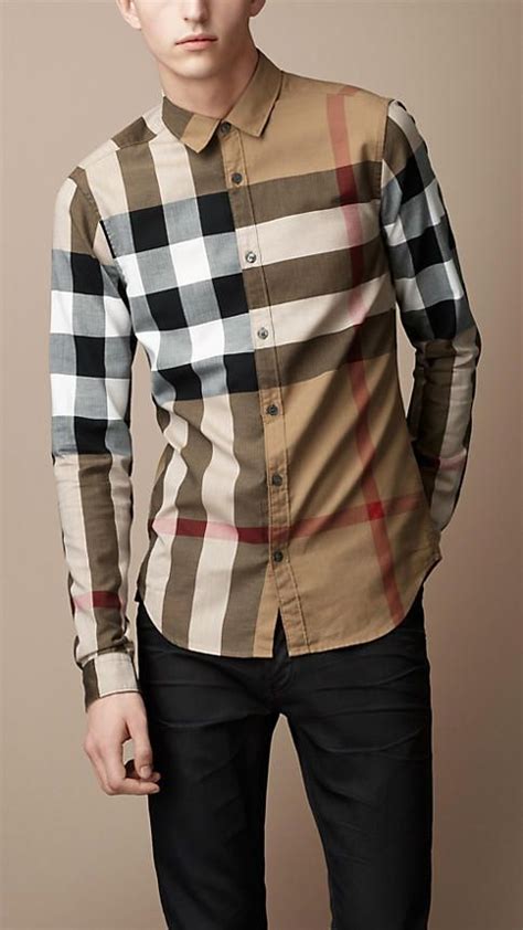 burberry inspired shirt|burberry casual shirt.